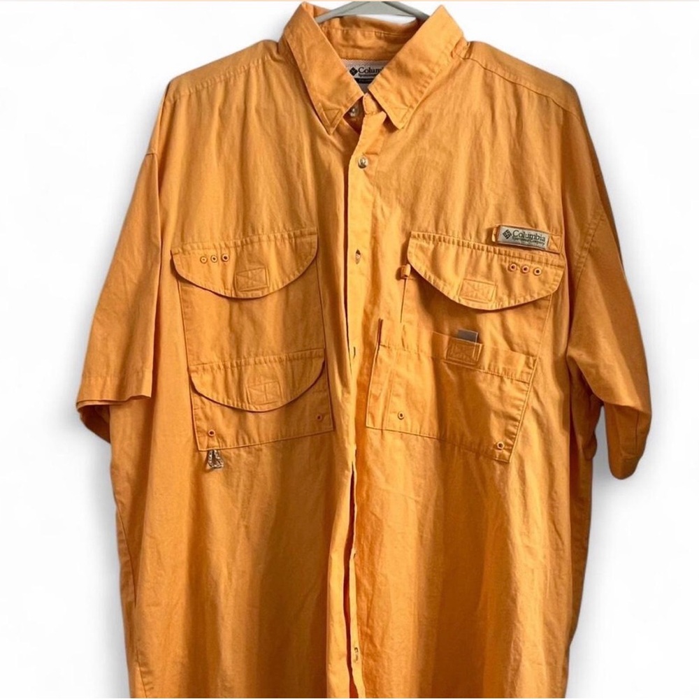 Columbia Men's Orange Sportswear Shirt